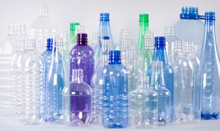 empty plastic bottles for recycling